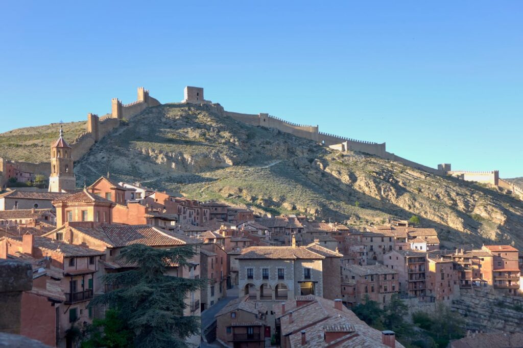 Ancient wall of Albarracin, Spain