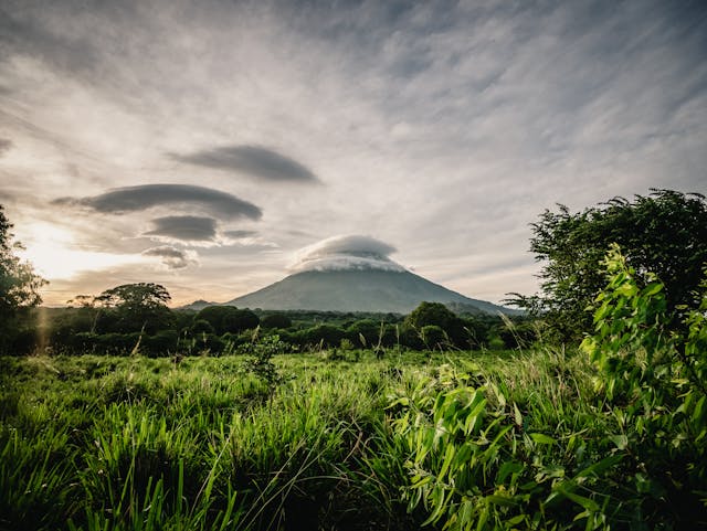 Volcano on the Ometepe Island, Nicaragua