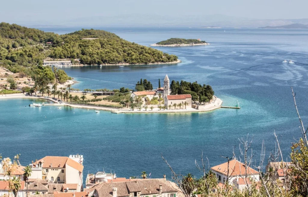 A picture of the Vis Island in Croatia